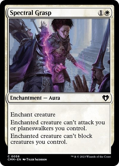 Spectral Grasp (Commander Masters) Near Mint Foil