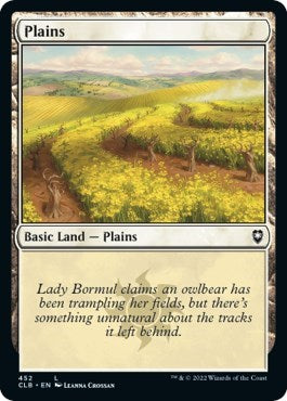 Plains (452) (Commander Legends: Battle for Baldur's Gate) Near Mint Foil