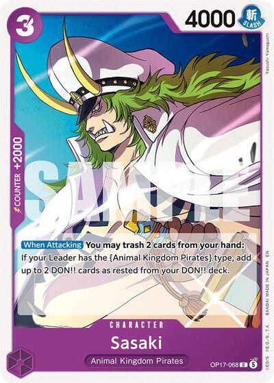 Sasaki (The World's Strongest Warriors) Near Mint