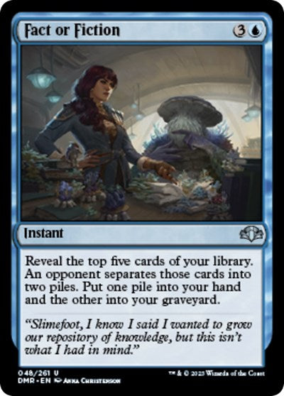 Fact or Fiction (Dominaria Remastered) Near Mint Foil