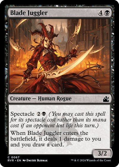 Blade Juggler (Ravnica Remastered) Near Mint Foil