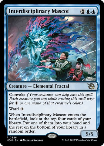 Interdisciplinary Mascot (March of the Machine) Near Mint Foil