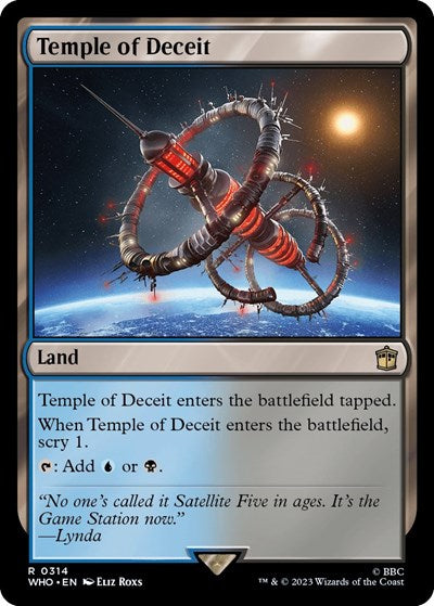 Temple of Deceit (Universes Beyond: Doctor Who) Near Mint