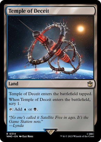 Temple of Deceit (Universes Beyond: Doctor Who) Near Mint
