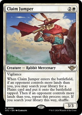 Claim Jumper (Outlaws of Thunder Junction) Near Mint