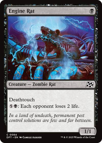 Engine Rat (Aetherdrift) Near Mint Foil