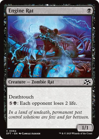 Engine Rat (Aetherdrift) Near Mint Foil