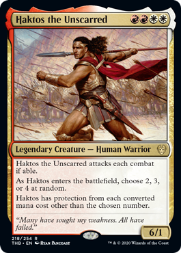 Haktos the Unscarred (Theros Beyond Death) Near Mint