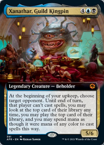 Xanathar, Guild Kingpin (Extended Art) (Adventures in the Forgotten Realms) Near Mint Foil