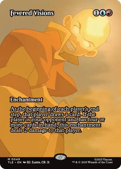 Fevered Visions (Borderless) (Avatar: The Last Airbender: Eternal-Legal) Near Mint Foil