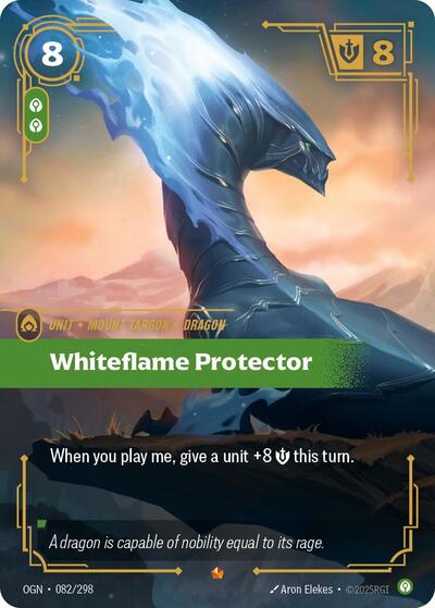 Whiteflame Protector (Origins) Near Mint Foil