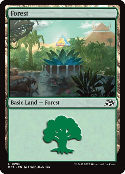 Forest (0290) (Aetherdrift) Near Mint Foil