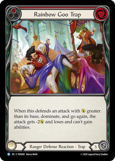 Rainbow Goo Trap (Red) (Compendium of Rathe) Near Mint Foil