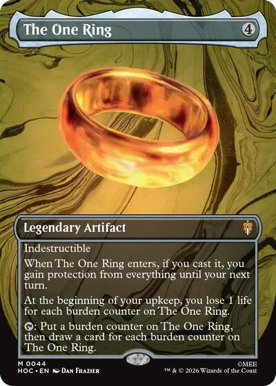 The One Ring (Borderless) (The Hobbit: Eternal-Legal) Near Mint