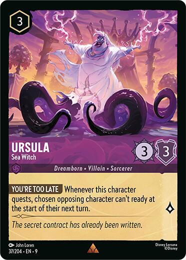 Ursula - Sea Witch (Fabled) Near Mint
