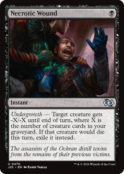 Necrotic Wound (Foundations Jumpstart) Near Mint
