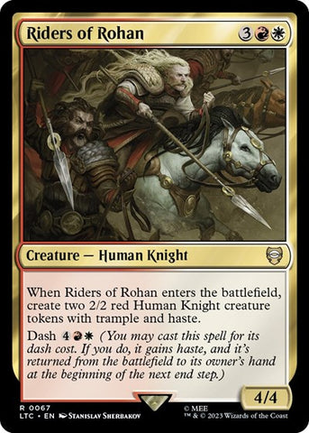 Riders of Rohan (Commander: The Lord of the Rings: Tales of Middle-earth) Near Mint