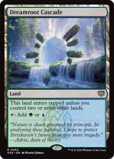 Dreamroot Cascade (Secrets of Strixhaven) Near Mint
