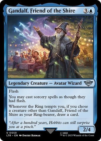Gandalf, Friend of the Shire (Universes Beyond: The Lord of the Rings: Tales of Middle-earth) Near Mint Foil