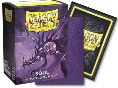 Dragon Shield Dual Matte Standard Sleeves Soul (100-Pack) (Dragon Shield) New