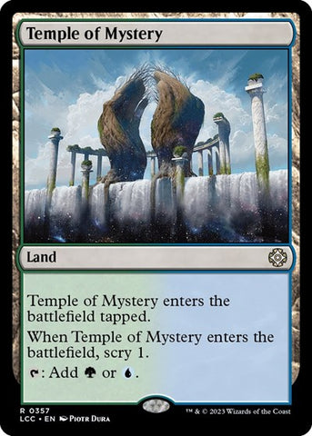 Temple of Mystery (Commander: The Lost Caverns of Ixalan) Near Mint