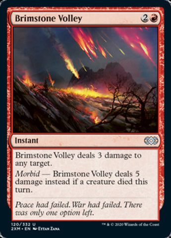 Brimstone Volley (Double Masters) Near Mint