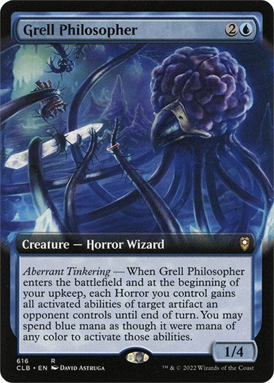 Grell Philosopher (Extended Art) (Commander Legends: Battle for Baldur's Gate) Near Mint