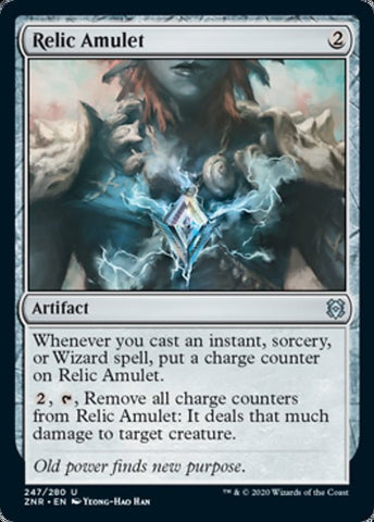 Relic Amulet (Zendikar Rising) Near Mint Foil