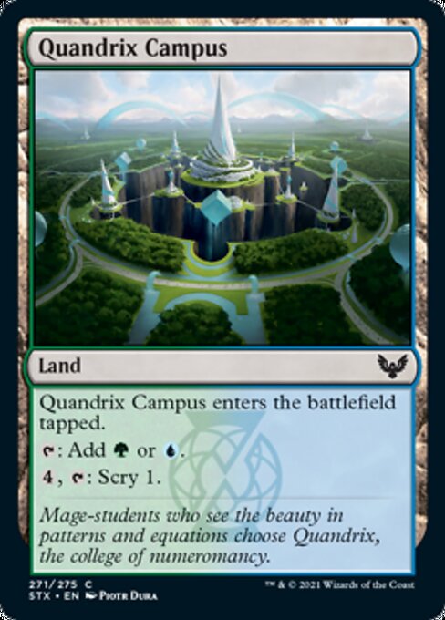 Quandrix Campus (Strixhaven) Near Mint