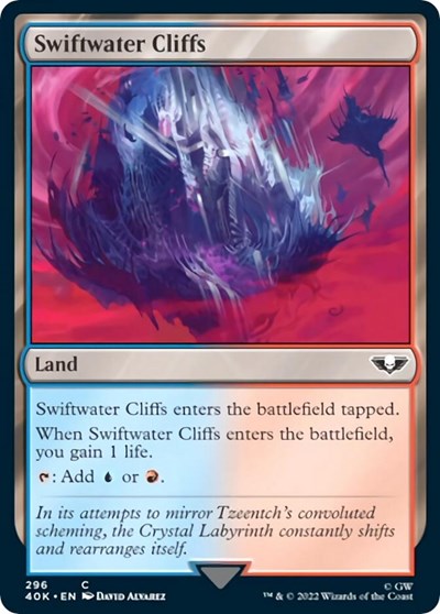Swiftwater Cliffs (Universes Beyond: Warhammer 40K) Near Mint