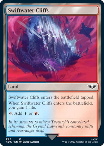 Swiftwater Cliffs (Universes Beyond: Warhammer 40K) Near Mint