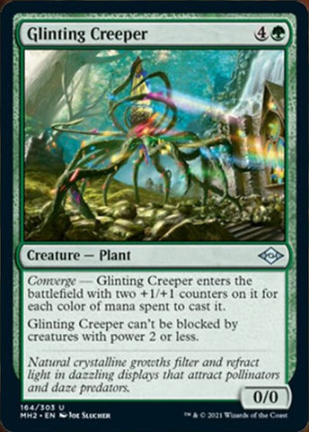 Glinting Creeper (Modern Horizons 2) Near Mint Foil