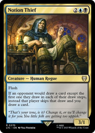 Notion Thief (Commander: The Lord of the Rings: Tales of Middle-earth) Near Mint