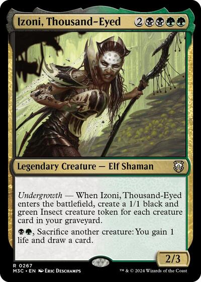 Izoni, Thousand-Eyed (Commander: Modern Horizons 3) Near Mint