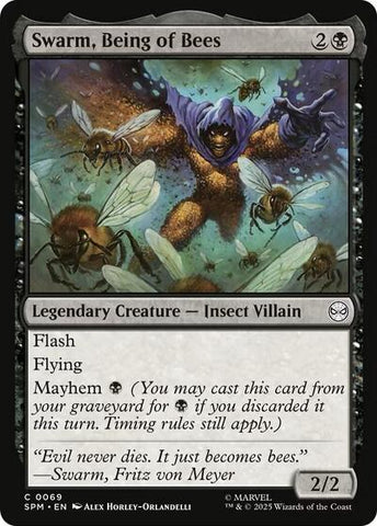 Swarm, Being of Bees (Marvel's Spider-Man) Near Mint Foil