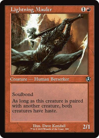 Lightning Mauler (Retro Frame) (Innistrad Remastered) Near Mint Foil
