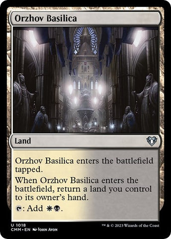 Orzhov Basilica (Commander Masters) Near Mint