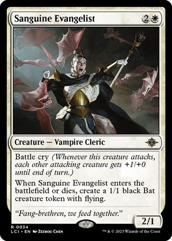 Sanguine Evangelist (The Lost Caverns of Ixalan) Near Mint