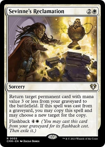 Sevinne's Reclamation (Commander Masters) Near Mint