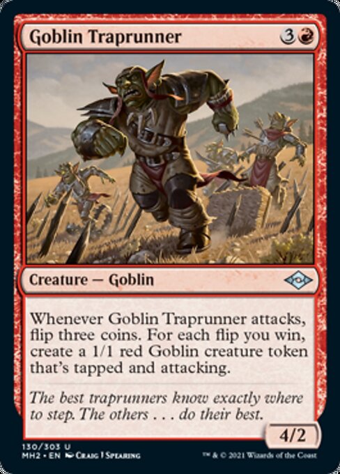 Goblin Traprunner (Modern Horizons 2) Near Mint