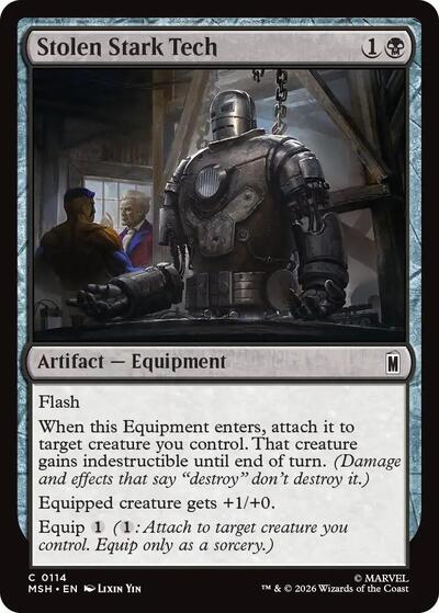 Stolen Stark Tech (Marvel Super Heroes) Near Mint Foil