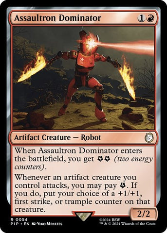Assaultron Dominator (Universes Beyond: Fallout) Near Mint