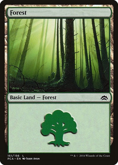 Forest (151) (Planechase Anthology) Near Mint