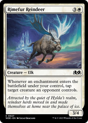 Rimefur Reindeer (Wilds of Eldraine) Near Mint