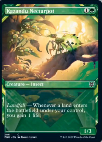 Kazandu Nectarpot (Showcase) (Zendikar Rising) Near Mint Foil