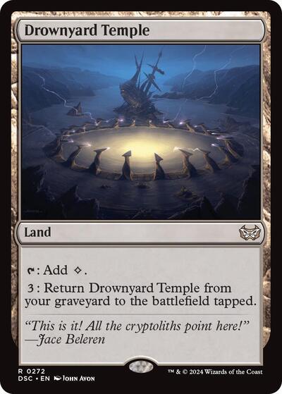 Drownyard Temple (Commander: Duskmourn: House of Horror) Near Mint
