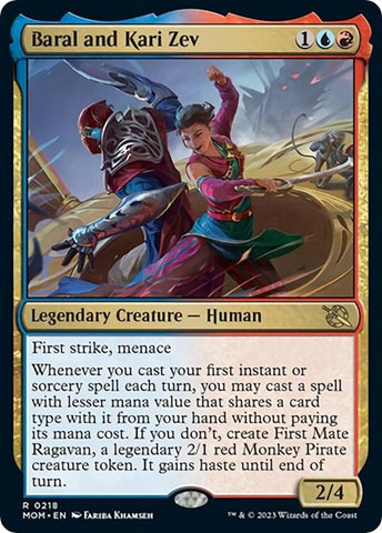 Baral and Kari Zev (March of the Machine) Near Mint