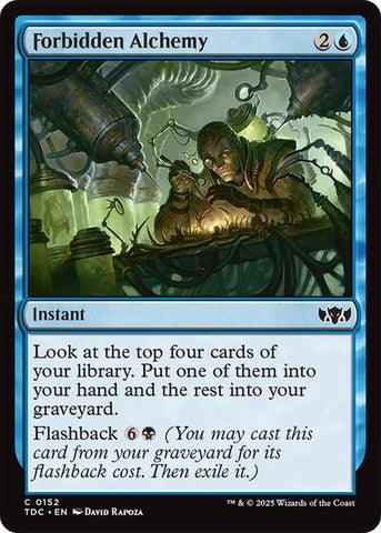 Forbidden Alchemy (Commander: Tarkir: Dragonstorm) Near Mint
