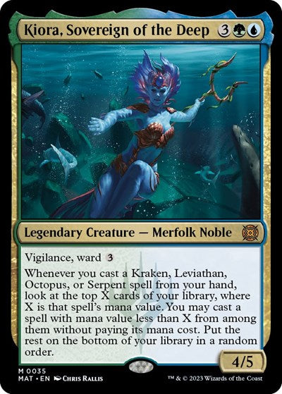 Kiora, Sovereign of the Deep (March of the Machine: The Aftermath) Near Mint