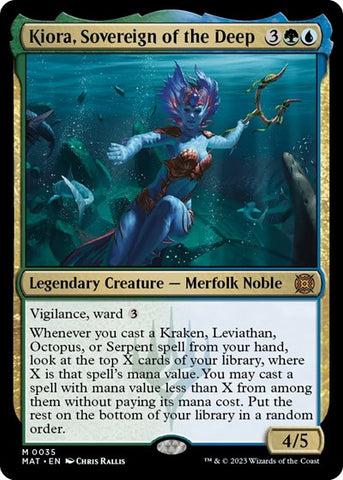 Kiora, Sovereign of the Deep (March of the Machine: The Aftermath) Near Mint